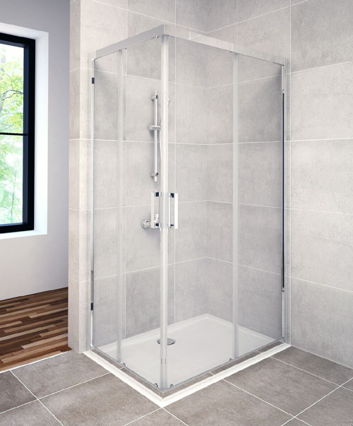 kopalnica s tuš kabino