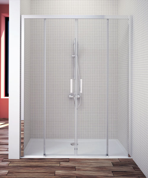 tuš kabina v kopalnici