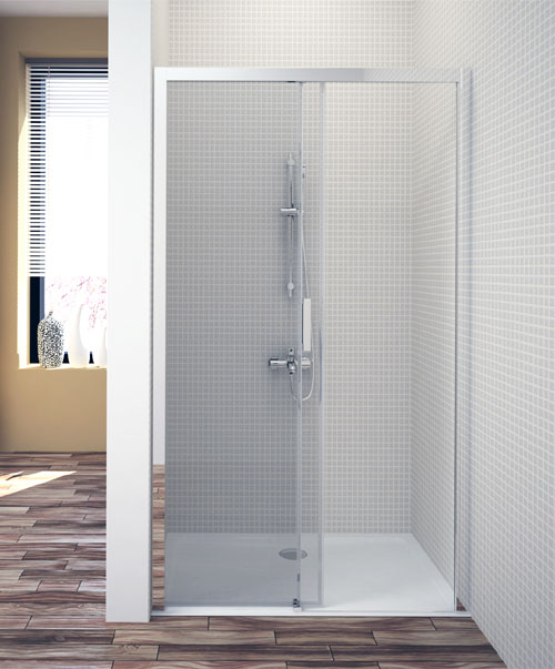 tuš kabina v kopalnici