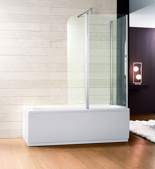 tuš zaslon v kopalnici